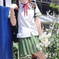 Anime Clothes Cosplay Costume Women Iwado Suzum Shirt Skirt College Jk Uniform Suit Carnival Party Comic Con Cosplay Costumes