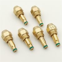 Burner injector waste oil fuel nozzle of 0.50.81.01.21.522.53mm orifice siphon cone brass spray jet boiler combustion jet