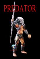 พรีเดเตอร์ Predator ver.6 w/lance ถือหอก 1/6 Vinyl figure model ไวนิล ฟิกเกอร์ โมเดล