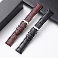 【Hot Sale】 layer cowhide strap watch leather chain men and women universal butterfly buckle pin belt accessories