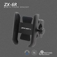 ZX6R 2021 For Kawasaki Ninja ZX-6R 2004-2020 CNC Aluminum Mobile Phone Bracket Stand Navigation Holder Motorcycle Accessories