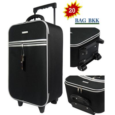 BAG BKK กระเป๋าเดินทาง CANDO 20นิ้ว แบบหน้าเรียบ 2 ล้อคู่ด้านหลัง รุ่น F1177-20