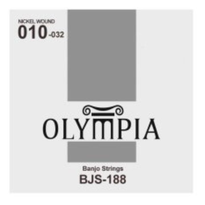olympia-สายแบนโจ-4-สาย-รุ่น-bjs-188-banjo-strings-010-032-made-in-italy