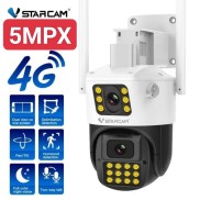 Camera 2 Mắt 4G Vstarcam Dùng Sim Cao Cấp Chính Hãng