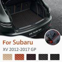 สำหรับ Subaru XV 2012-2017แผ่นหนังลำต้นกันน้ำและทนความร้อนได้แผ่นรองวางรองเท้าบู๊ทอุปกรณ์เสริม2013 2014 2015 2016