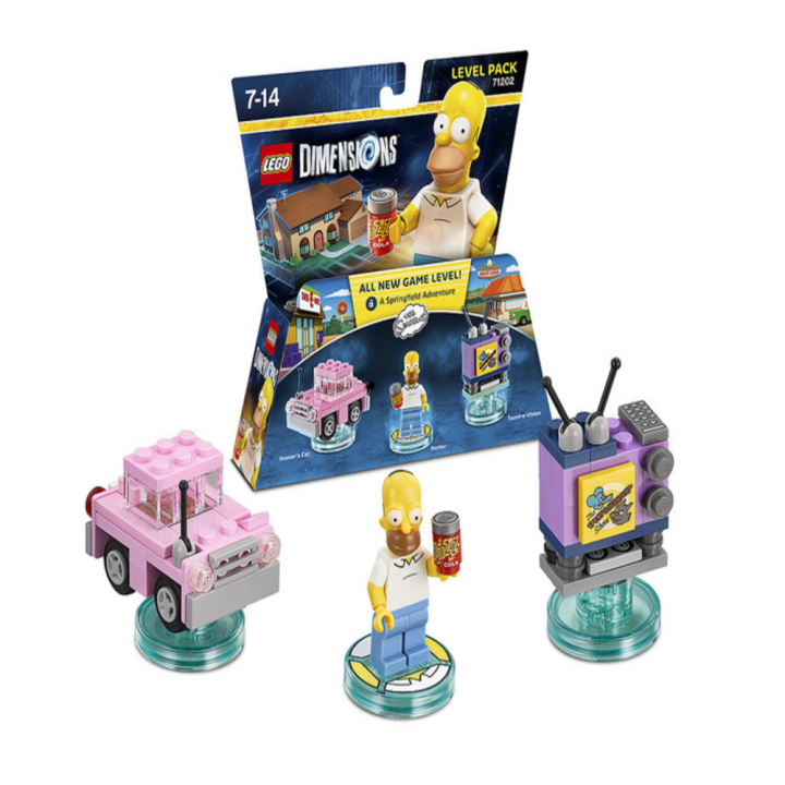 Lego 71202 Dimensions Homer Level Pack The Simpsons Lazada Indonesia 3432