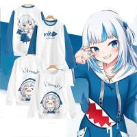 COD SDFERTGRTYTYUYU เสื้อยืดแขนยาวพิมพ์ลาย Hololive Vtuber แฟชั่นสําหรับผู้ชาย