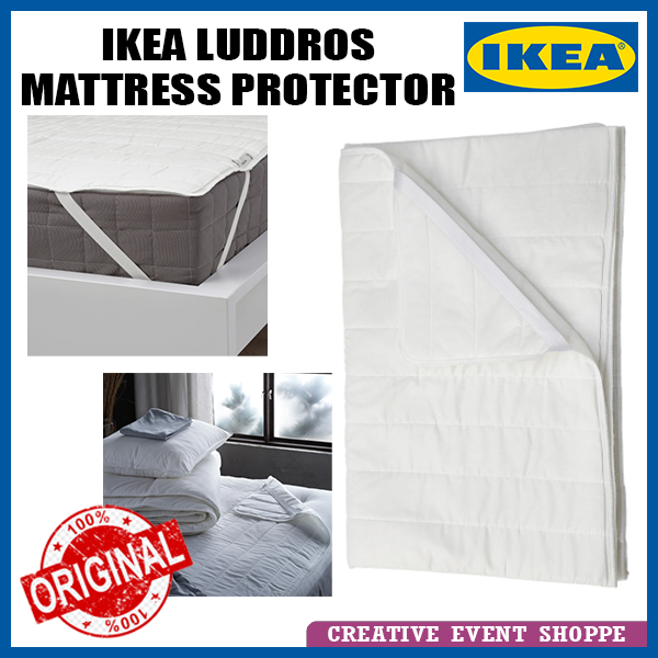 IKEA LUDDROS Mattress Protector Pelindung Tilam Lazada