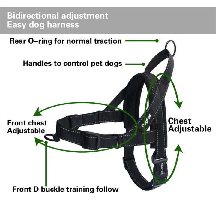 easy-walking-dog-harness-soft-padded-reflective-adjustable-harness-no-pull-dog-harness-with-handle-and-two-leash-attachments