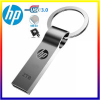 【จัดส่ง 2 วัน】HP 2TB แฟลชไดร์ฟ OTG Flash Drive Waterproof Pendirive U Disk Metal Memory Stick V269 #แฟลชไดรฟ์