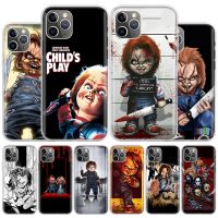 {Haojia เคสโทรศัพท์} เคสโทรศัพท์ลาย Cult Of Chucky สำหรับ iPhone 11 12 13 14 Pro 7 XR X XS Max 6S 8 Plus Mini 5 SE