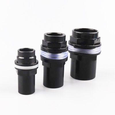 ；【‘； 5Pcs/Lot Inner Dia 20/25/32/40/50MM Aquarium Fish Tank Water Supply Tube Joints PVC Pipe Drain Joint Couplin Straight Connector