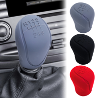 【2023】ฝาครอบกันลื่นซิลิโคนรถยนต์ Universal Manual Gear Shift 6-Speed Handle Anti-Slip Covers Auto อุปกรณ์ตกแต่งภายใน