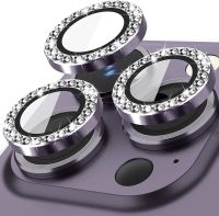 Glitter Diamond Rhinestone Camera Lens Protector for iPhone 14 Pro Max Plus 13 12 Mini 11 14Pro iPhone14 13Pro 14Plus 12Pro Cute  Screen Protectors
