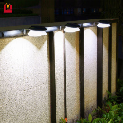 YONUO ไฟโซล่าเซล  LED โคมไฟติดผนัง  Solar light  โคมไฟโซลาเซลส์  ไฟตกแต่ง  Solar Wall Light สว่างอัตโนมัติเมื่อฟ้ามืด  ไฟปักสนาม  ไฟทาง