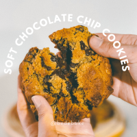 ช๊อคโกแลตชิพคุ้กกี้ Soft Chocolate Chip Cookies จากบีเดอเบค BE DE BAKE