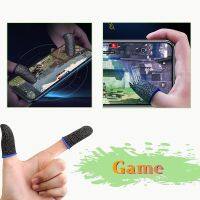 Finger Glove Fingertips For PUBG PS5 PS4 Games Press Touch Screen Sensitive Touch Gaming Sleeve Breathable Gaming Accessories