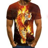 2023 new2021 New Flame Mens Tshirt Summer Fashion Short-Sleeved 3D O-Neck Tops e Shirt Trendy 3D Embossing Summer Tshirt Baju Lelaki Berkolar Kemeja