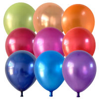 100Pcs 10นิ้ว1.5G Pearl Latex บอลลูนวันเกิด DIY Golobs Arch งานแต่งงานเจ้าสาวตกแต่ง Baby Shower Ballon