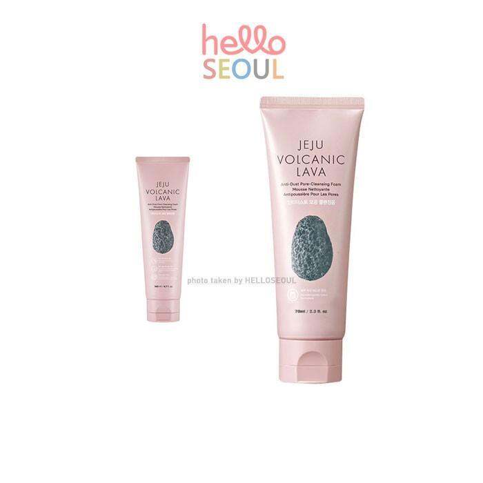 The Face Shop Jeju Volcanic Lava Anti Dust Pore Cleansing Foam 70ml