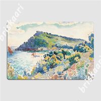 Henri Edmond Cross Tude Pour Le หมวกป้ายโลหะโปสเตอร์ Cinema Funny Wall Pub โปสเตอร์ดีบุก  （Stock size: 20cm * 30cm）