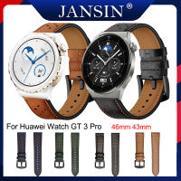 สาย สำหรับ Huawei Watch GT 3 Pro 43mm 46mm สายนาฬิกา นาฬิกาหนังสำหรับ สำหรับ huawei watch gt 3 pro สายนาฬิกา อุปกรณ์เสริมสม