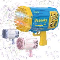 Qilong Bubble Leader Toys Bulle De Savon Rocket Launcher Bubble Machine 69 Holes Leader Gatling Automatic Bubble To To. Small