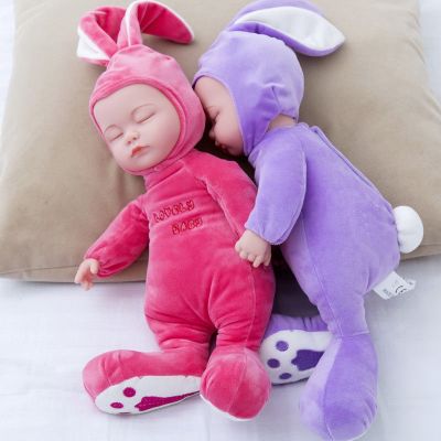 ♤✉  Simulation plush doll children talking dolls dolls dolls princess baby accompany sleep girl toys