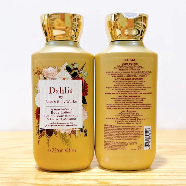 Bath and Body Works DAHLIA Body Lotion 236ml 1pc per order Lazada PH