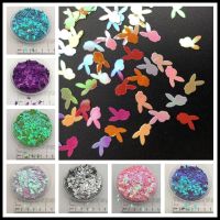 ELEGANT 20g 5mm Rabbit Shape PVC loose Sequins Glitter Paillettes for Nail Art manicure/sewing/wedding decoration confetti wholesale