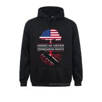 Printed American Grown With Trinidadian Roots Trinidad Premium Warm Men Sweatshirts Funny Father Day Long Sleeve Hoodies Hoods Size Xxs-4Xl