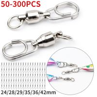 【YD】 Fishing Rolling Swivel Swivels Fast Clip Tackle