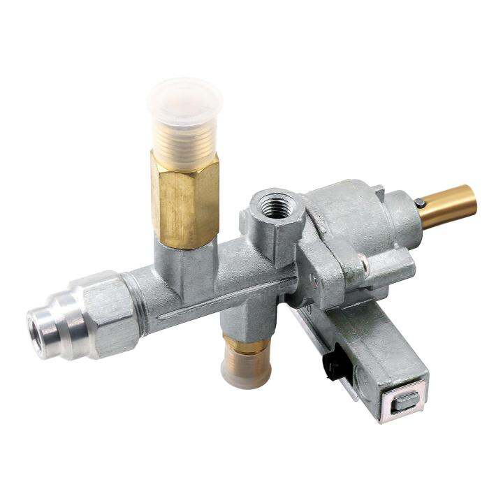 Baosity Low Working Pressure Grill Gas Valve, Inlet G1/4"Lh Thread