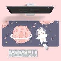 แผ่นรองเมาส์น่ารัก Super Creative INS เกมคอมพิวเตอร์คีย์บอร์ดสำนักงานโต๊ะยาว Kawaii