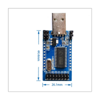 CH341A Programmer USB To UART IIC SPI I2C Convertor Parallel Port Converter Onboard Operating Indicator Lamp Board