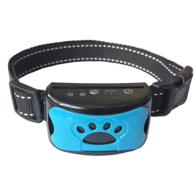 Waterproof Dog Anti Bark Collar Control Train USB Rechargeable Stop Barking Dog Waterproof Ultrasonic Training Collars