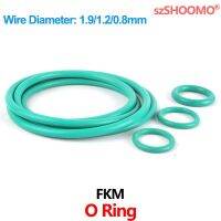 Fluorine Rubber O-Rings FKM Seal O Ring Gasket for Machinery Plumbing WD 1.9mm/1.2mm/0.8mm Gas Stove Parts Accessories