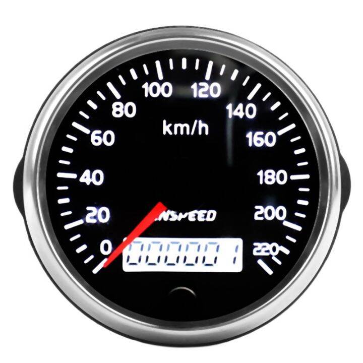 cnspeed-universal-speedometer-12v-24v-odometer-85mm-220km-h-for-car-motorcycle-lcd-tachometer