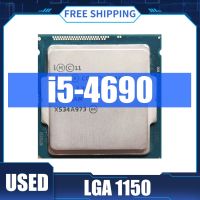 ใช้เกือบเดิม Intel คอร์ I5 I5-4690 CPU 4690ใหม่ล่าสุดซ็อกเก็ต3.50กิกะเฮิร์ตซ์1150สี่แกน SR1QH สนับสนุนเมนบอร์ด H81