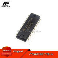 10Pcs Original CD4011BE DIP-14 CD4011 DIP14สี่2-Input ประตูNAND Logic ชิปใหม่เดิม