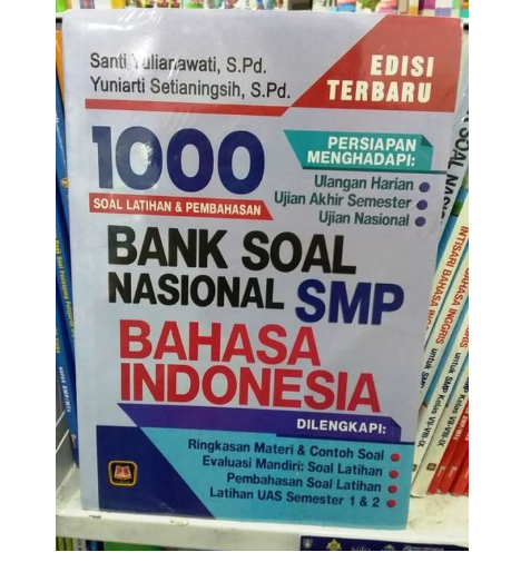 1000 Soal Latihan & Pembahasan Bank Soal SMP BAHASA INDONESIA | Lazada ...