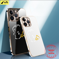 เคสคู่เนื้อนิ่มแบบบางสำหรับ Apple,เคส Iphone14 Pro Max 13 Pro 12Mini 11 Pikachu