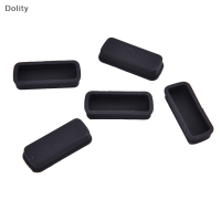 Dolity 5pcs ฝาครอบป้องกันยางครอบคลุมฝาครอบฝุ่นสำหรับขั้วต่อ DVI คอมพิวเตอร์