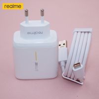 Original Realme X7 GT GT2 Neo2T Pro 5G Charger 65W Super VOOC Wall Adapter For OPPO Reno 7 6 Find X3 Pro EU Plug 1M Type C Cable