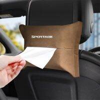 ◈♂ For Kia Sportage NQ5 2022 2023 Multifunction Portable Armrest Paper Bag Seat Holder Car Creative Tissue Box Holder Accessories