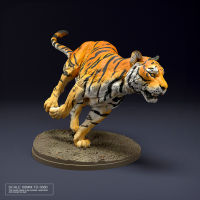 60mm Resin model kits DIY figure tiger colorless and self-assembled TD-3880