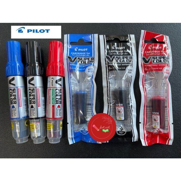 PILOT PERMANENT MARKER CARTRIDGE TYPE | Lazada PH
