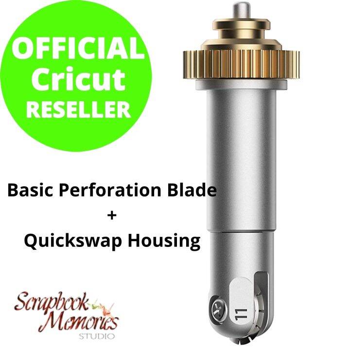 Cricut Basic Perforation Blade + QuickSwap™ Housing | Lazada