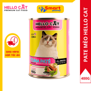 Pate Mèo Vị Cá Ngừ Bắt Vị Dễ Ăn - Hello Cat Tuna Pate 400G