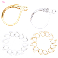 ?【Lowest price】FG 50pcs/100pcs ต่างหูฝรั่งเศส lobster clasps hooks การค้นพบ DIY Jewelry Earrings